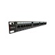 Патч-панель Cor-X 19" 24xRJ-45 UTP cat. 5е, 1U (051349 / TPP24c5e/1)