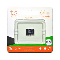 Карта пам'яті T&G 64GB microSDXC class 10 UHS-I (TG-64GBSDCL10-00)