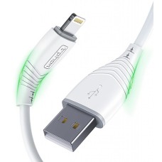 Дата кабель USB 2.0 AM to Lightning 1.2m Nature T-L830 White T-Phox (T-L830 White)