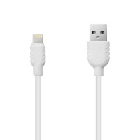 Дата кабель USB 2.0 AM to Lightning 1.2m white Piko (1283126496165)