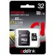 Карта памяти AddLink 32GB microSDHC class 10 UHS-I U1 (ad32GBMSH310A)