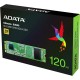 Накопитель SSD M.2 2280 120GB ADATA (ASU650NS38-120GT-C)