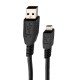 Зарядний пристрій Florence 2USB 3A + microUSB cable Black (FW-2U030B-M)