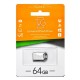 USB флеш накопитель T&G 64GB 110 Metal Series Silver USB 2.0 (TG110-64G)