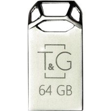 USB флеш накопитель T&G 64GB 110 Metal Series Silver USB 2.0 (TG110-64G)