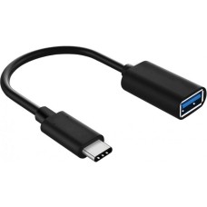 Дата кабель OTG USB 2.0 AF to Type-C black XoKo (XK-AC230-BK)