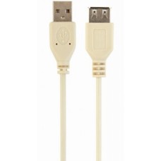 Дата кабель USB 2.0 AM/AF 0.75m Cablexpert (CC-USB2-AMAF-75CM/300)