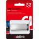 USB флеш накопитель AddLink 32GB U25 Silver USB 2.0 (ad32GBU25S2)