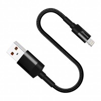 Дата кабель USB 2.0 AM to Lightning 0.2m Grand-X (FM-20L)