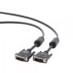 Кабель мультимедийный DVI to DVI 24+1pin, 3.0m Cablexpert (CC-DVI2-BK-10)