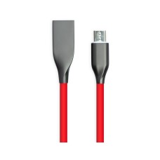 Дата кабель USB 2.0 AM to Micro 5P 2.0m red PowerPlant (CA911370)