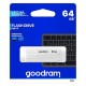 USB флеш накопичувач Goodram 64GB UME2 White USB 2.0 (UME2-0640W0R11)