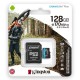 Карта пам'яті Kingston 128GB microSDXC class 10 UHS-I U3 A2 Canvas Go Plus (SDCG3/128GB)