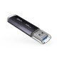 USB флеш накопитель Silicon Power 256GB Blaze b02 Black USB 3.0 (SP256GBUF3B02V1K)