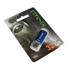 USB флеш накопичувач Hi-Rali 32GB Rocket Series Blue USB 2.0 (HI-32GBVCBL)