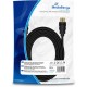 Кабель мультимедийный HDMI to HDMI 5.0m Mediarange (MRCS142)