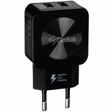 Зарядний пристрій Gelius Ultra Prime GU-HC02 2USB 2.1A Black (00000074893)