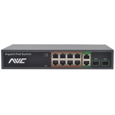 Комутатор мережевий NVC NVC-1008GSR