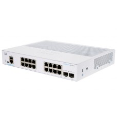 Комутатор мережевий Cisco CBS350-16T-2G-EU