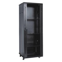 Шкаф напольный Kingda 27U 19" 600x600 RAL9004 (KD-002-6627)