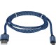 Дата кабель USB 2.0 AM to Micro 5P 1.0m USB08-03T blue Defender (87805)