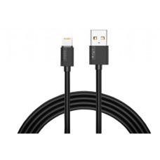 Дата кабель USB 2.0 AM to Lightning 1.2m Nets T-L801 Black T-Phox (T-L801 black)