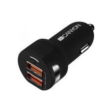 Зарядное устройство Canyon Universal 2xUSB car adapter (CNE-CCA04B)