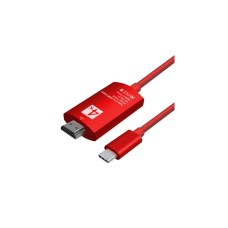 Переходник Type C to HDMI, 2m, 4K, 30HZ Extradigital (KBH1751)