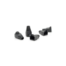 Ковпачок конектора RJ-45 Black Cat.5/Cat.6 (100 шт/уп.) Merlion (CPRJ45ML-BK-CAT5/6)