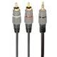 Кабель мультимедійний 3.5mm Jack to 2хRCA M 10.0m Cablexpert (CCA-352-10M)