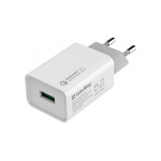 Зарядное устройство ColorWay 1USB Quick Charge 3.0 (18W) (CW-CHS013Q-WT)