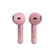 Наушники Trust Primo Touch True Wireless Mic Pink (23782)