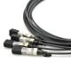 Оптичний патчкорд Alistar DAC-QSFP-4SFP+-1M