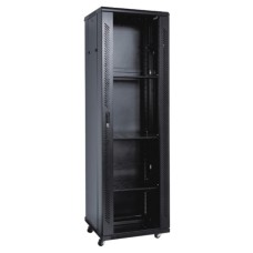 Шафа напольна Kingda 32U 19" 600x800 RAL9004 (KD-002-6832)