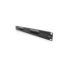 Патч-панель 19" 12хRJ-45 UTP 1U cat.5e Pipo (PP125191U)