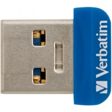 USB флеш накопичувач Verbatim 16GB Store 'n' Stay NANO Blue USB 3.0 (98709)