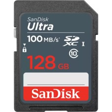 Карта памяти SanDisk 128GB SDXC class 10 UHS-1 (SDSDUNR-128G-GN3IN)