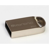 USB флеш накопитель Mibrand 32GB lynx Silver USB 2.0 (MI2.0/LY32M2S)