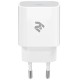 Зарядное устройство 2E USB-C Wall Charger PD3.0 DC5V/3A, 20W, white (2E-WC1USBC20W-W)