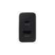 Зарядное устройство Samsung 35W Wall Charger Duo Black (EP-TA220NBEGRU)