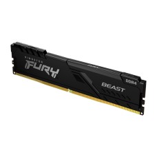 Модуль памяти для компьютера DDR4 16GB 3200 MHz Fury Beast Black Kingston Fury (ex.HyperX) (KF432C16BB1/16)