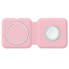 Зарядний пристрій ColorWay MagSafe Duo Charger 15W for iPhone (Pink) (CW-CHW32Q-PK)