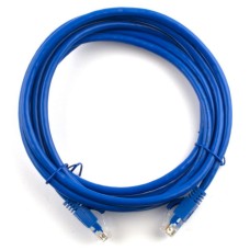 Патч-корд 30м, RJ-45, Cat.5e, CU, мідь, синій Ritar (PCR-CU/30Be / 01138)