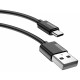 Дата кабель USB 2.0 AM to Type-C 1.2m T-C801 black PB T-Phox (T-C801 black PB)