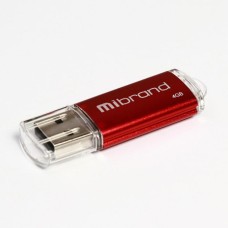 USB флеш накопитель Mibrand 4GB Cougar Red USB 2.0 (MI2.0/CU4P1R)