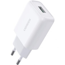 Зарядний пристрій Ugreen CD122 18W USB QC 3.0 Charger (White) (10133)