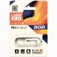 USB флеш накопитель Mibrand 8GB Aligator White USB 2.0 (MI2.0/AL8U7W)