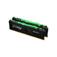 Модуль памяти для компьютера DDR4 32GB (2x16GB) 3600 MHz Fury Beast RGB Kingston Fury (ex.HyperX) (KF436C18BBAK2/32)