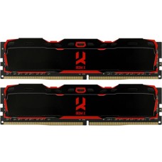 Модуль пам'яті для комп'ютера DDR4 32GB (2x16GB) 3200 MHz IRDM Black Goodram (IR-X3200D464L16A/32GDC)