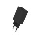 Зарядний пристрій ColorWay 1USB Quick Charge 3.0 (18W) black (CW-CHS013Q-BK)